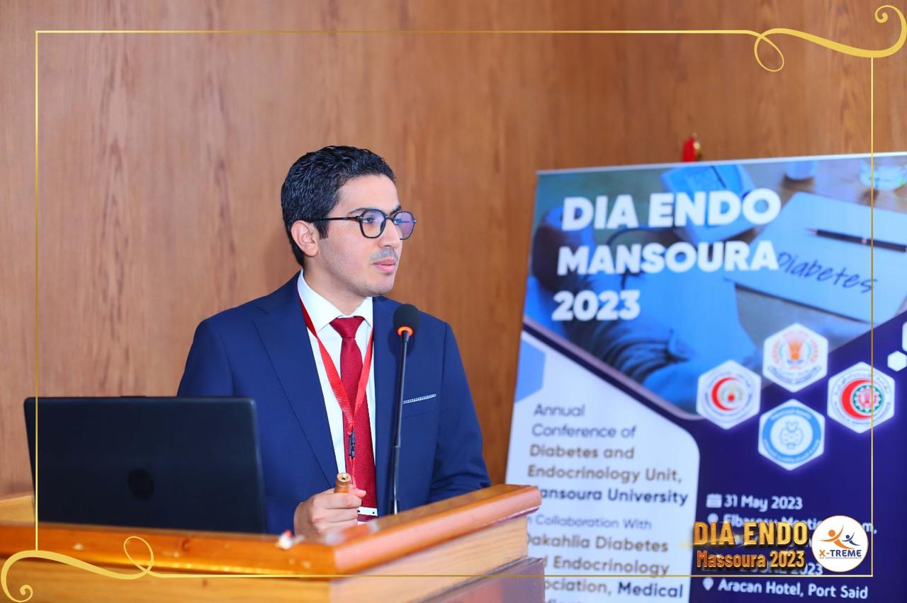 د. علاء سعيد: كفاءة طبية رائدة في علاج السكري والغدد الصماء بجامعة المنصورة