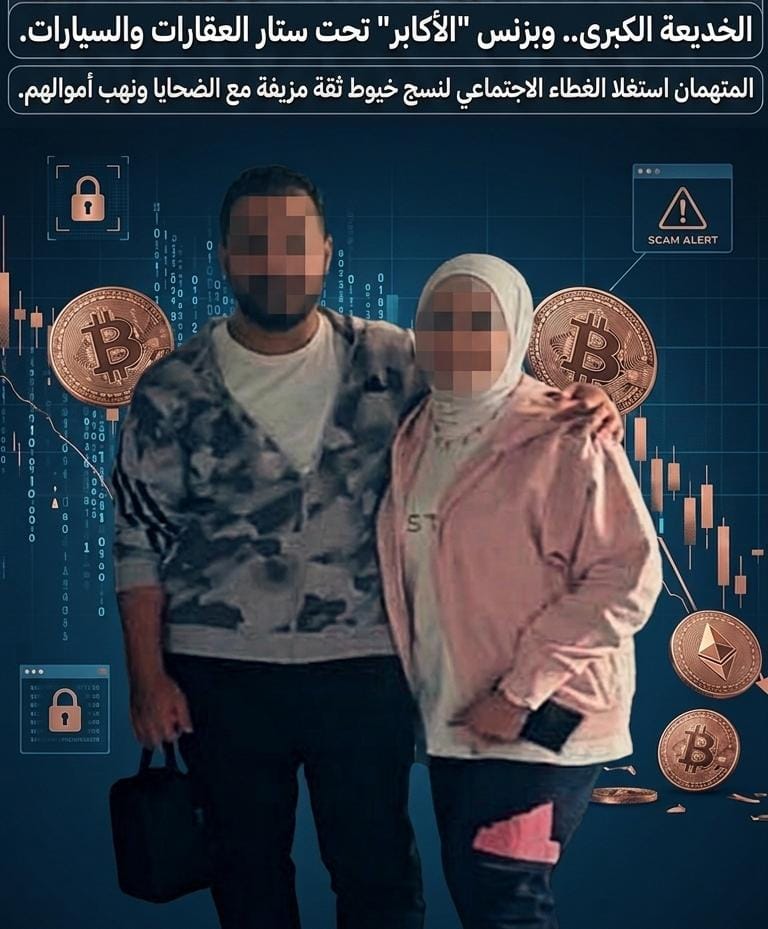 ضربة حاسمة للمستريحين: سقوط المتهم الأول وهروب شريكته بعد الاستيلاء على أكثر من 200 مليون جنيه!